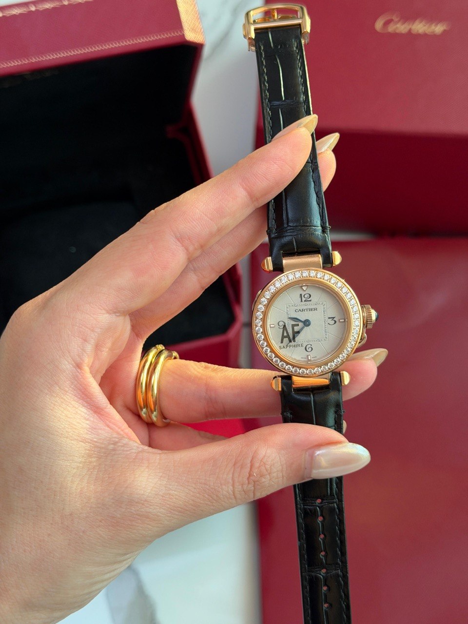 PASHA DE CARTIER❤️
Size 30 mm