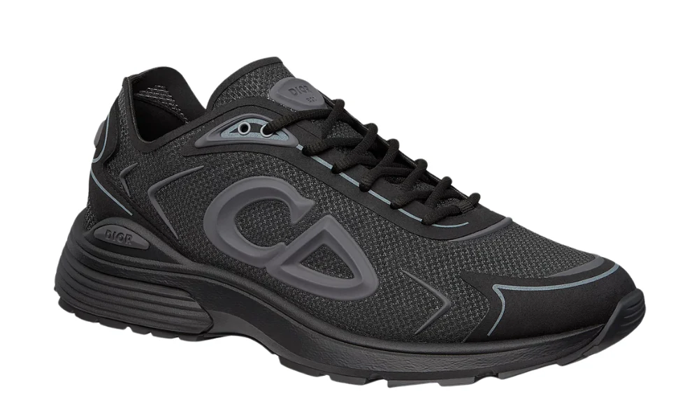 Dior B30 Countdown Tech Sneaker "Black Semi"